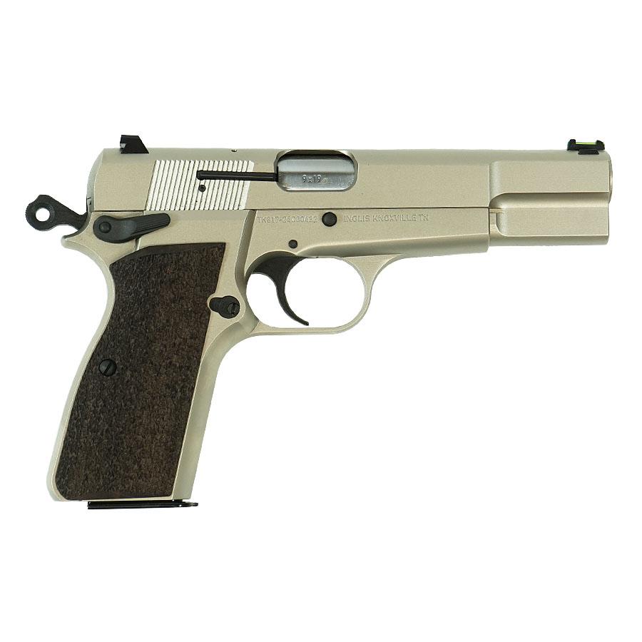 Inglis P-35 Nickel 9MM 15+1 With G10 Grips