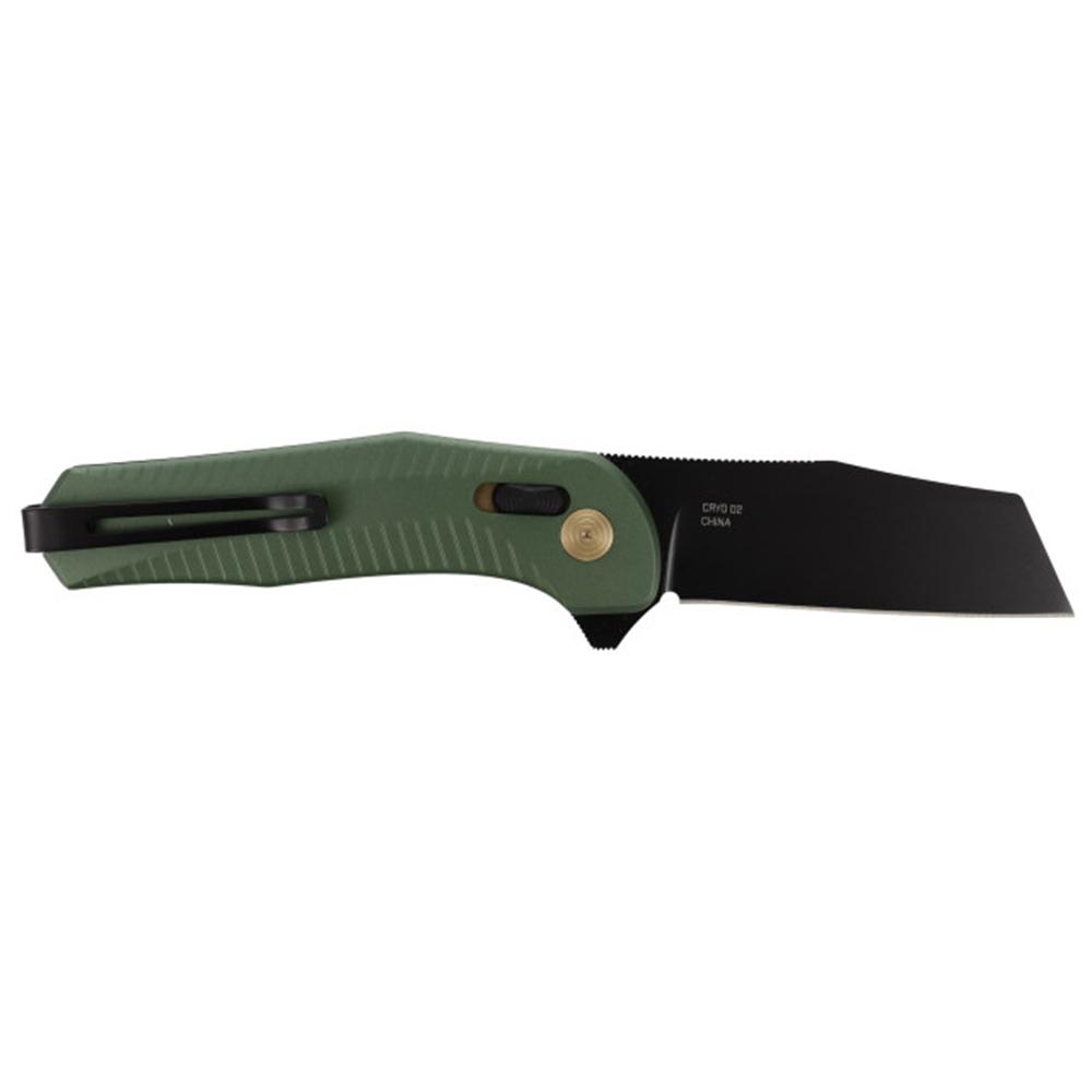 Sog Diverge Xr Folding Knife 3 Sheepsfoot Green/black