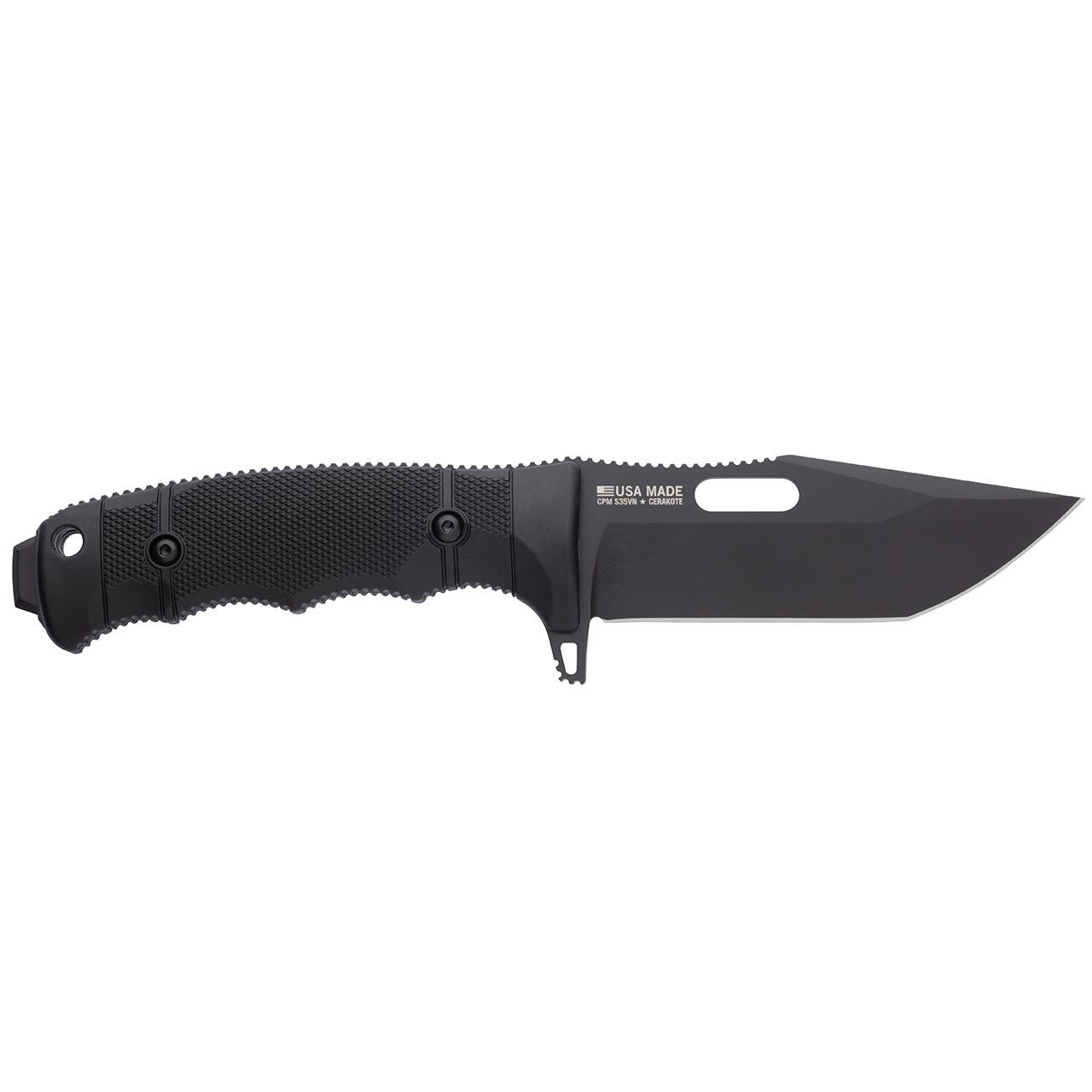 Sog Seal Fx Tanto 4.30 Fixed Blade Knife - Black