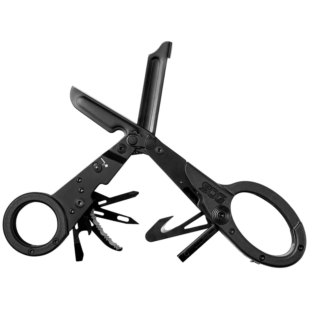 Sog Parashears Black Multi-tool With Nylon Sheath