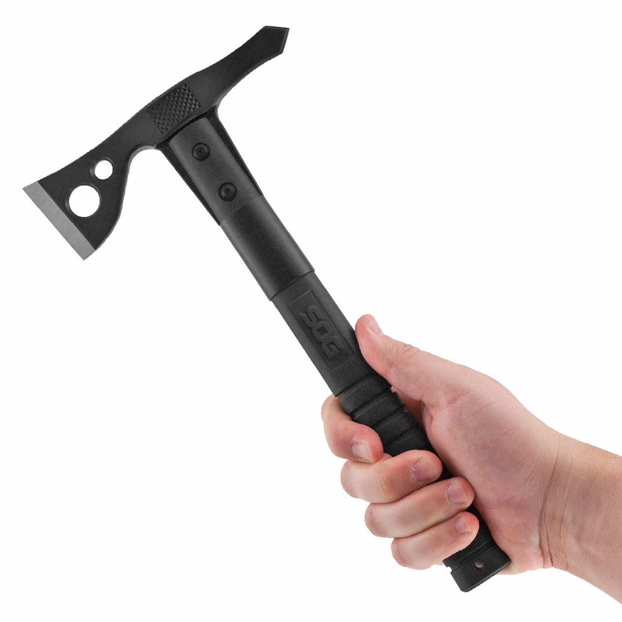 Sog Fasthawk 12.50 Long Black Tomahawk With 2 Blade