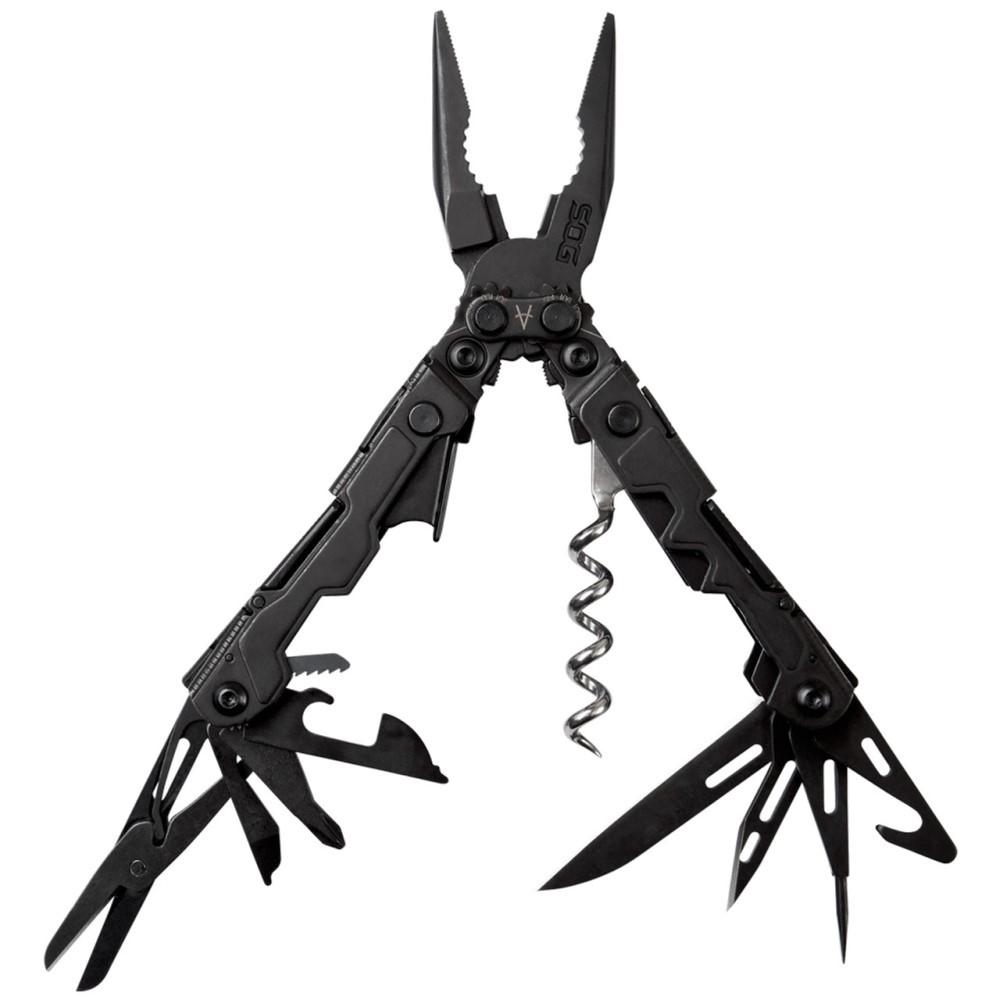 Sog Powerlitre Black Multi-tool With 19 Tools
