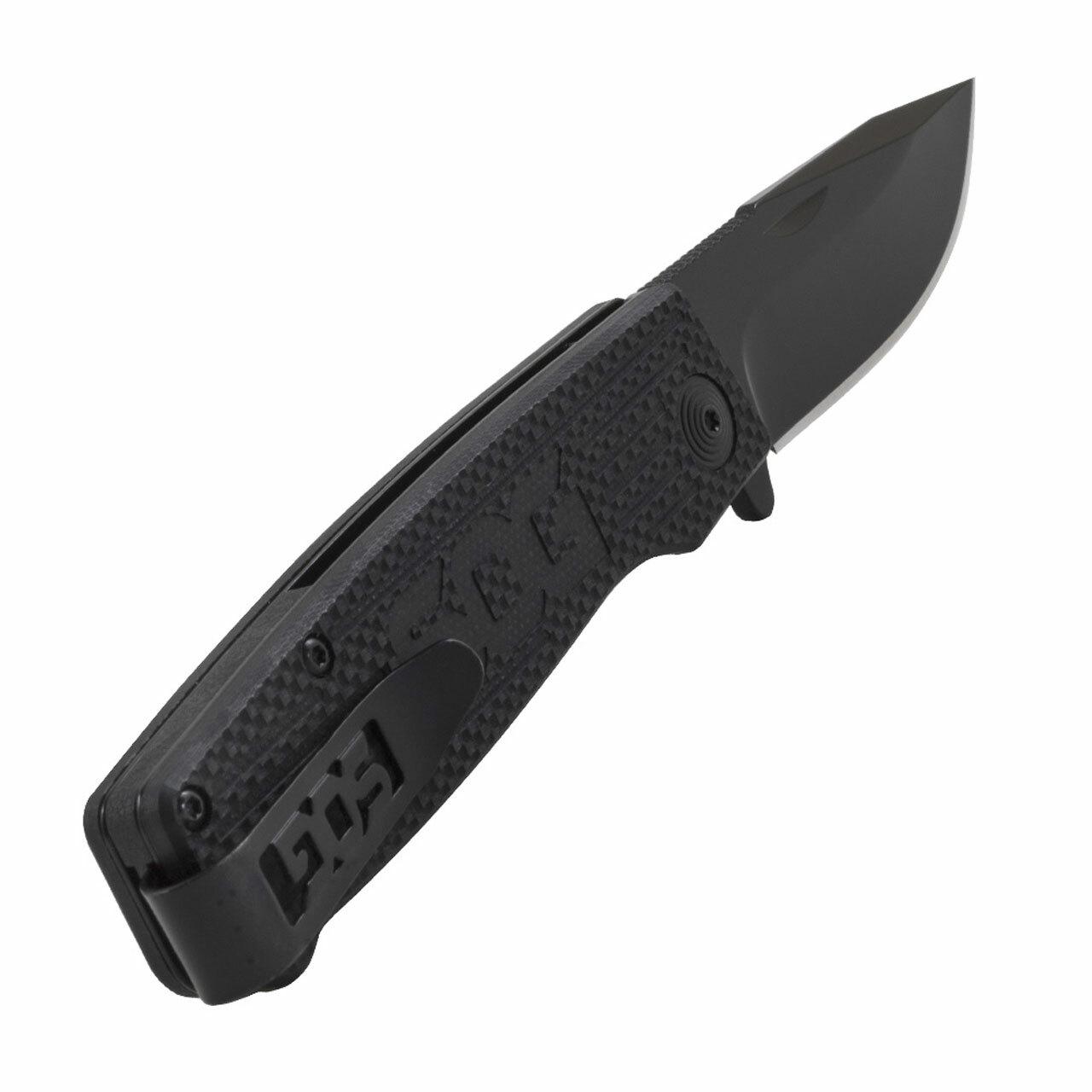Sog Terminus Sj Lte Folding Knife - Carbon and Gold - Image 2