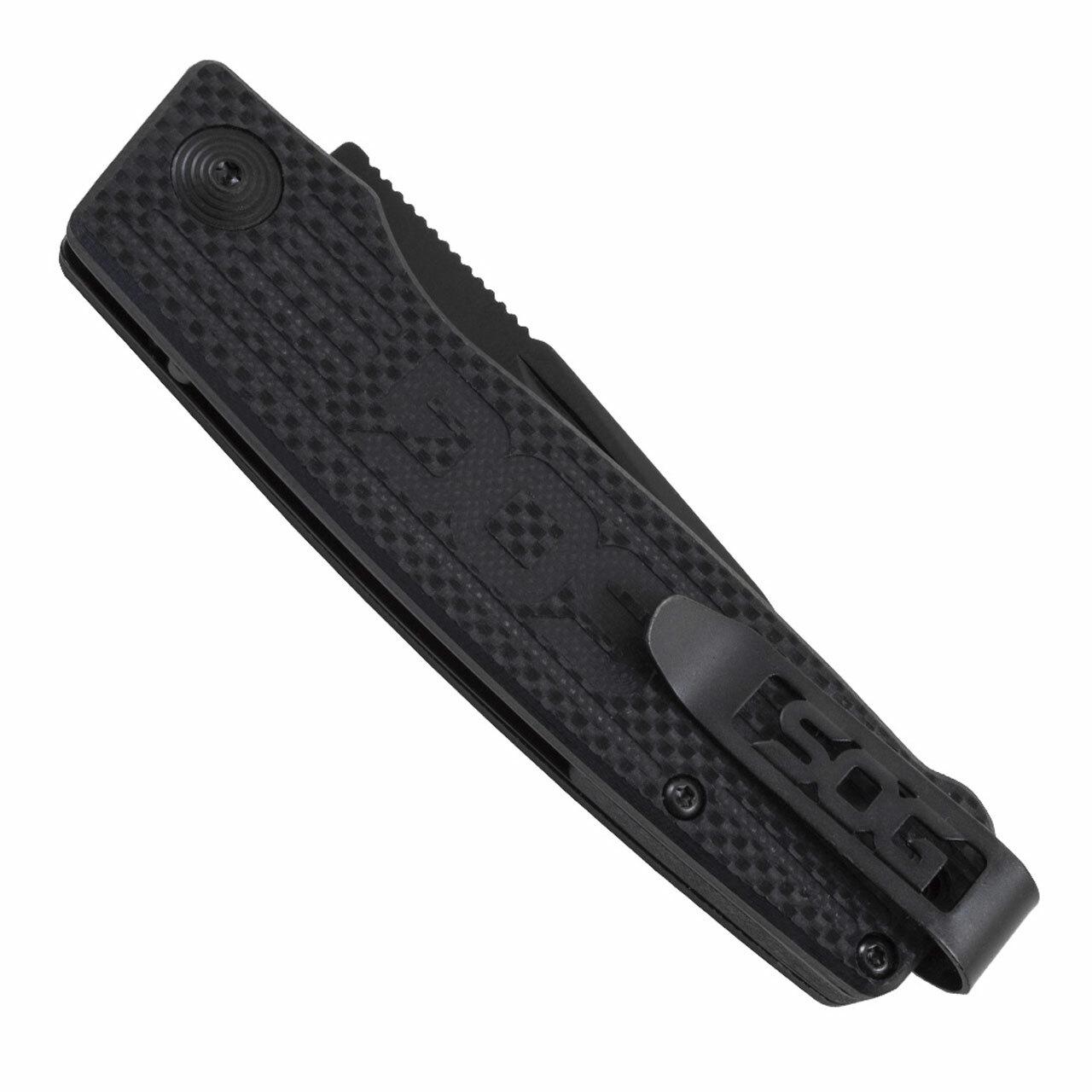 Sog Terminus Sj Lte Folding Knife - Carbon and Gold - Image 4