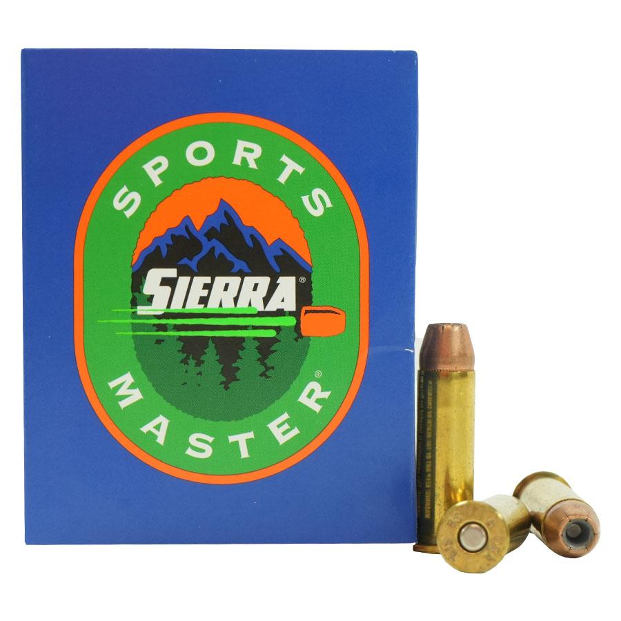 Sierra Sportsmaster 38 Special 125GR Jhp Ammo 20/BOX
