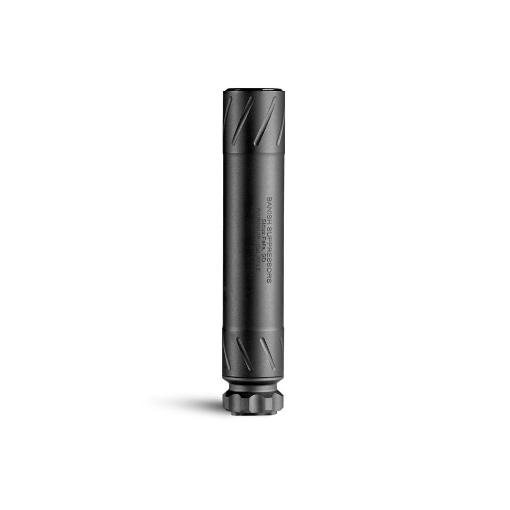 Banish Suppressors Banish 22 Rimfire Suppressor .22 Cal 5-3/8 Black