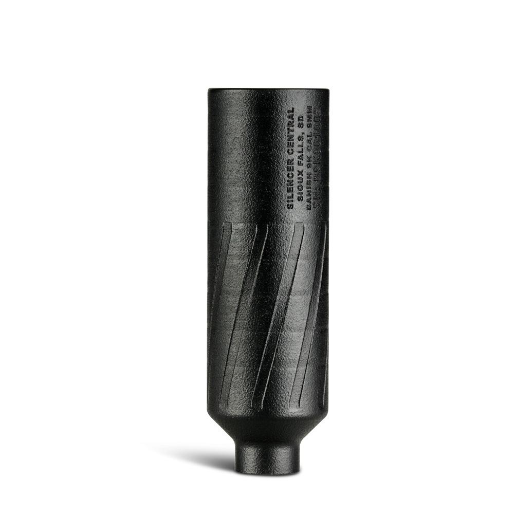 Banish Suppressor 9K 9MM Direct Thread 1/2X28 Black