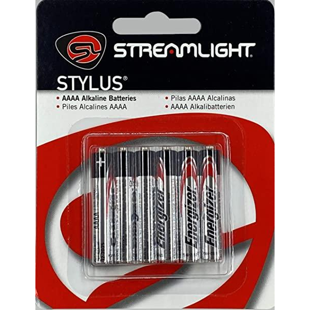 Streamlight Aaaa Batteries for Stylus 6-PK