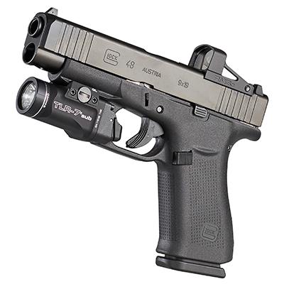 Streamlight TLR-7 X Sub Weapon Light for Glock 43X/48 - Black Anodized