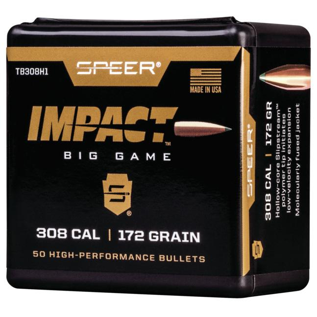Speer .308 Win 172GR Tipped Plated 50RD