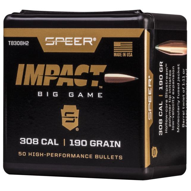 Speer .308 Win 190GR Impact 50RD