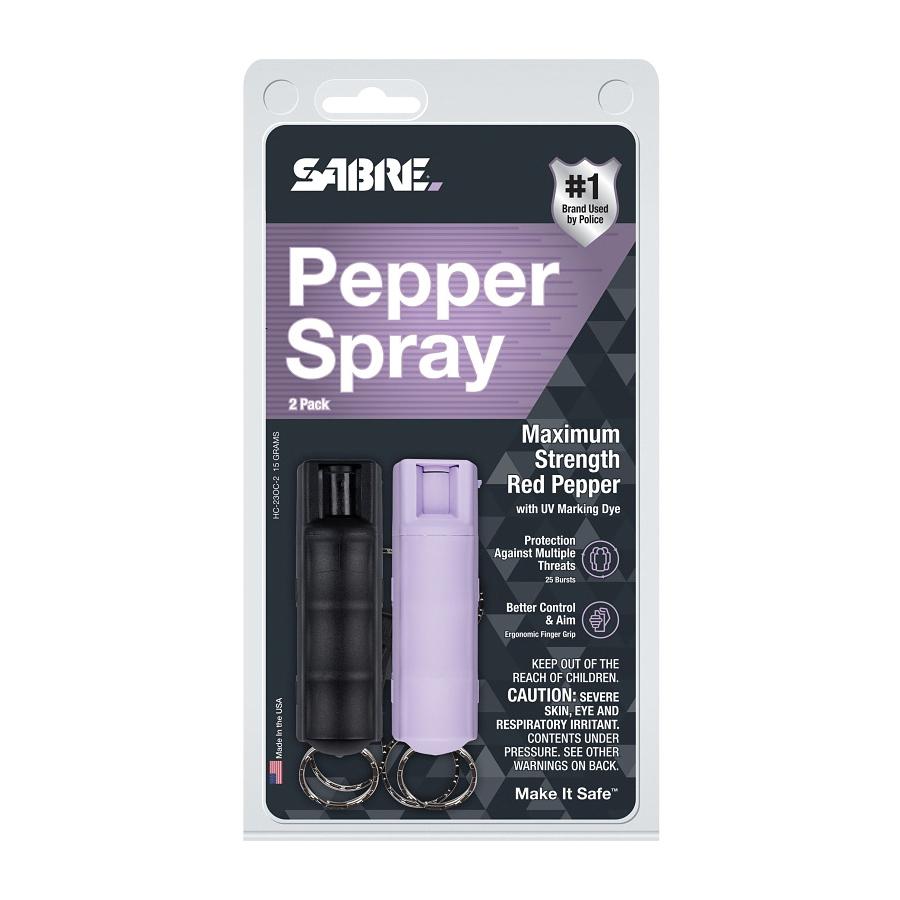 Sabre Red Pepper Gel 2-PACK Black & Lavender - Image 2