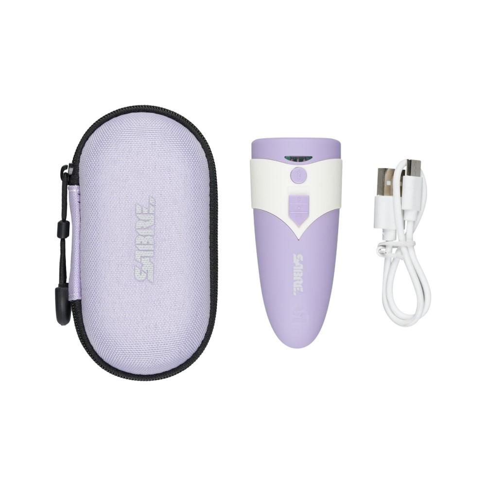 Sabre 3-IN-1 Mini Stun Gun Purple - Image 2