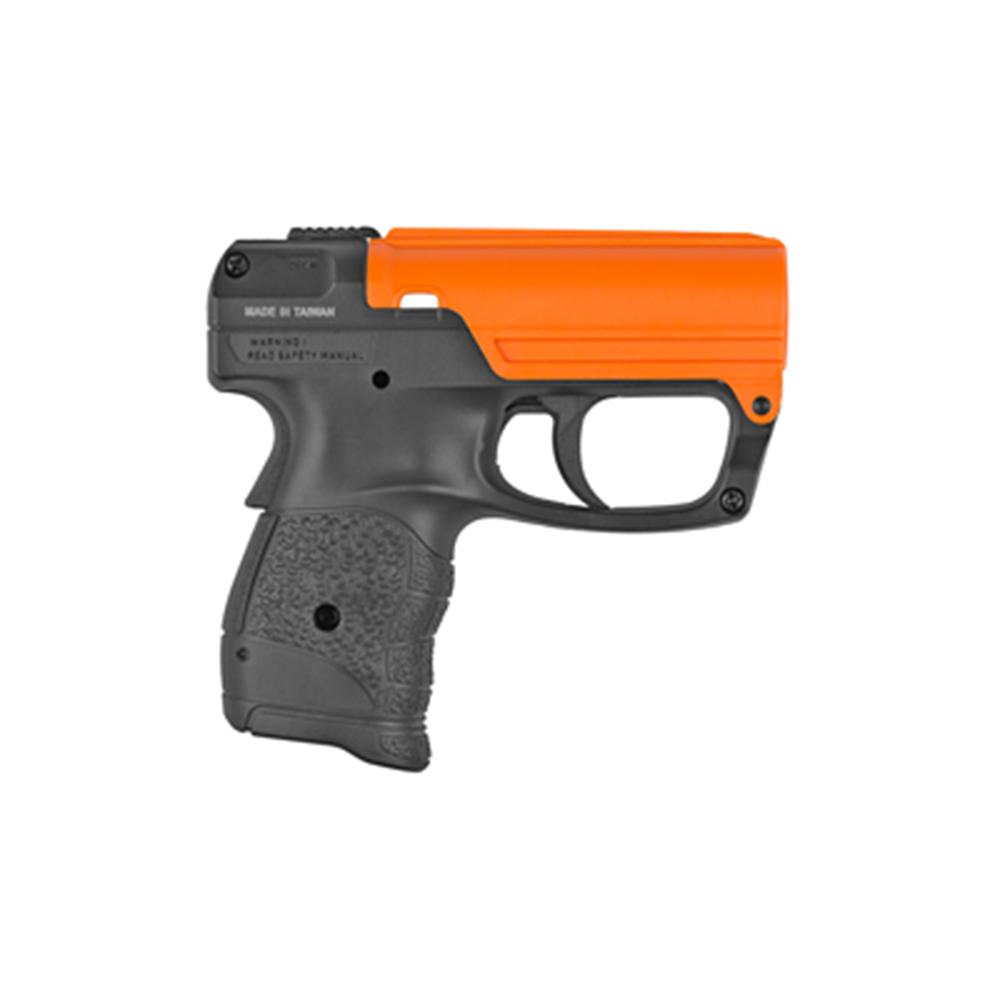 Sabre Aim and Fire Pepper Gel Gun Black and Orange
