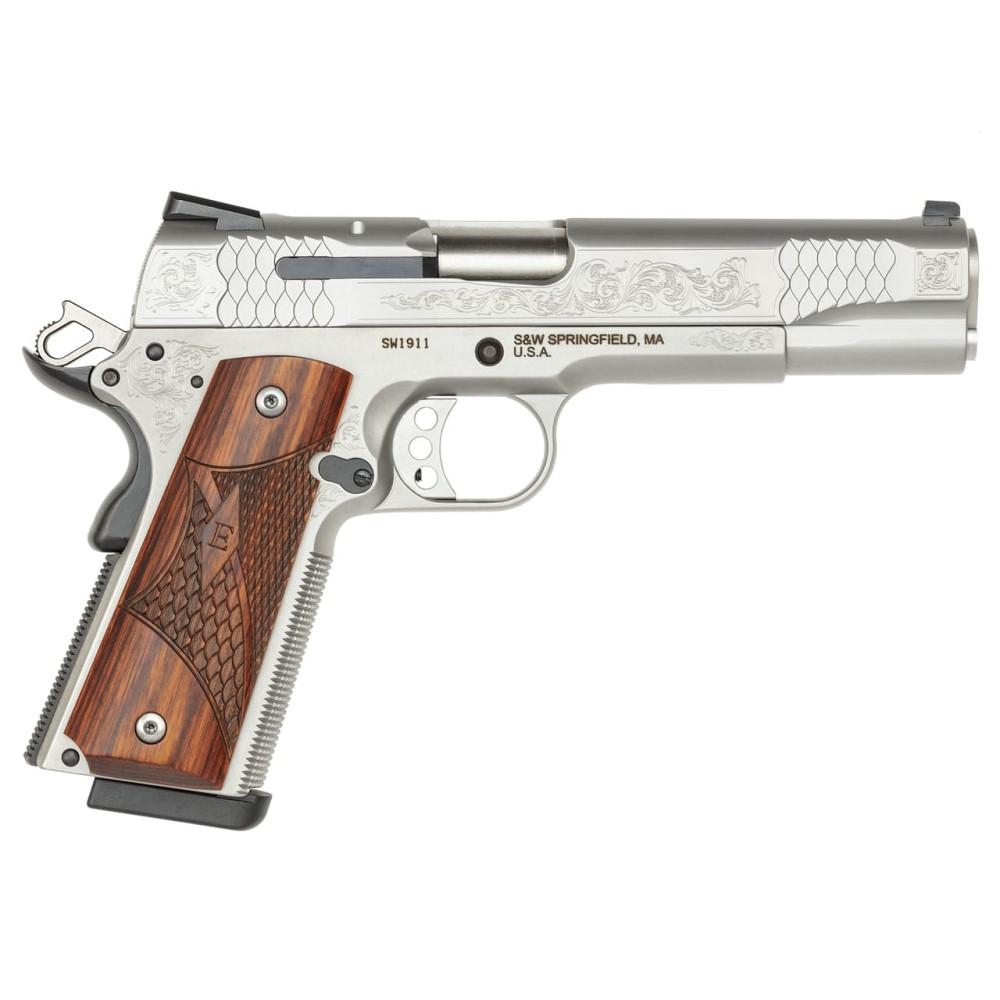 Smith & Wesson 1911 Engraved .45 Acp 8+1
