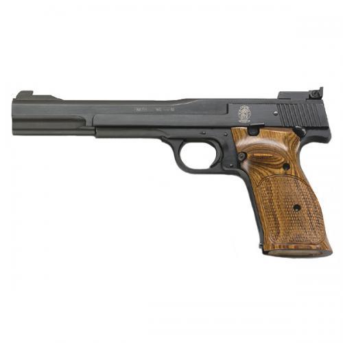 Smith & Wesson Model 41 22LR 10+1 H-bar Blue-wood Grips