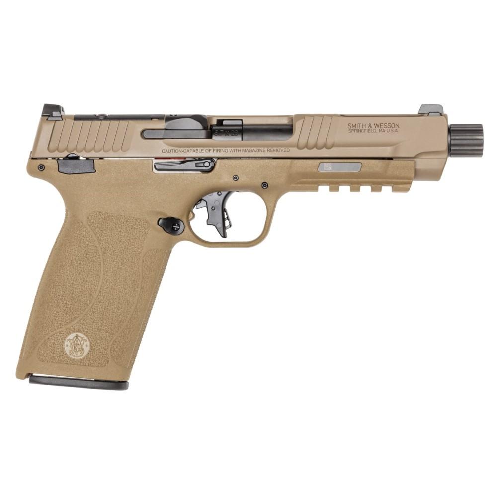 Smith & Wesson M&p 5.7 5 22+1 Fde Threaded Barrel