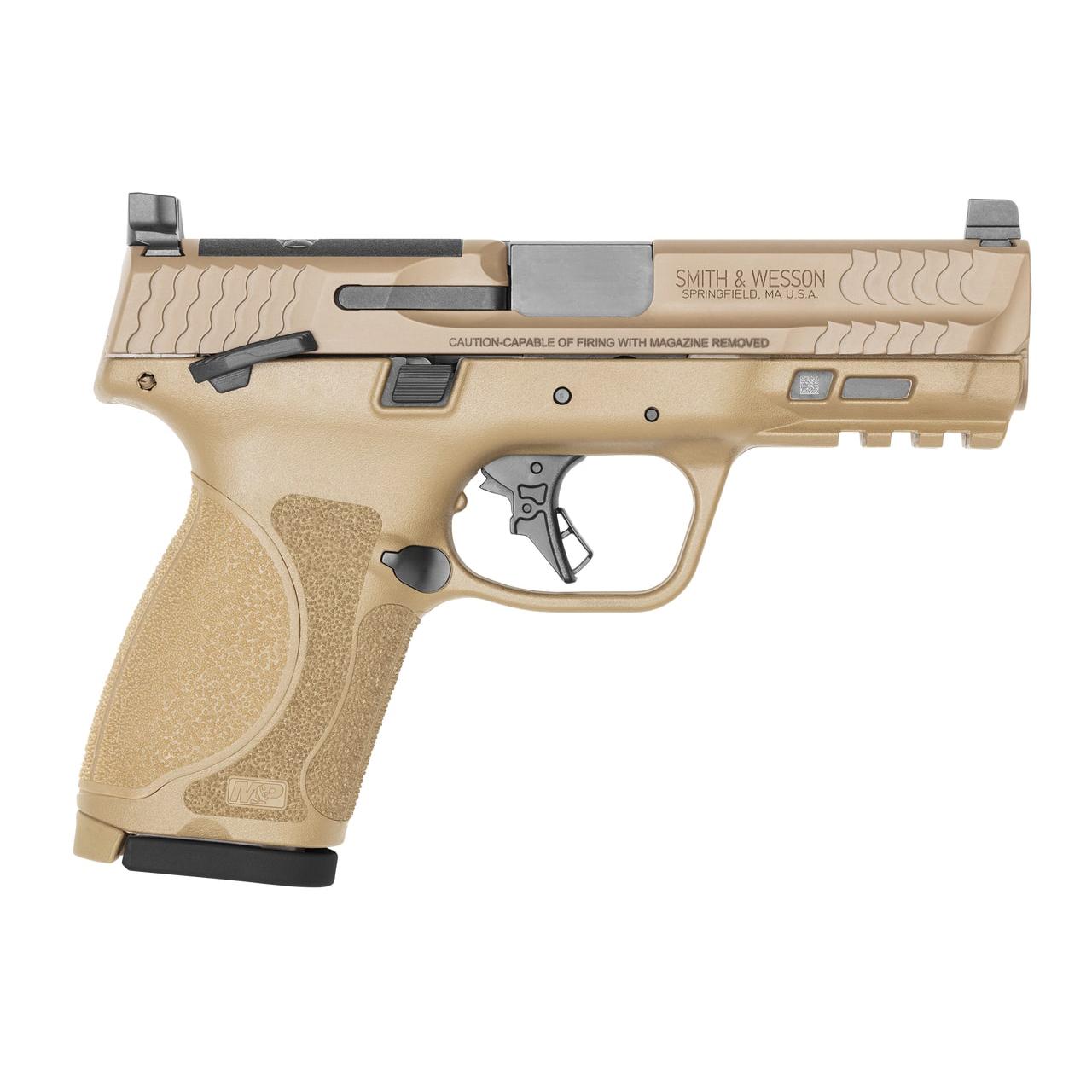 Smith & Wesson M&P9 M2.0 Compact 9MM 10+1 Optics Ready Fde
