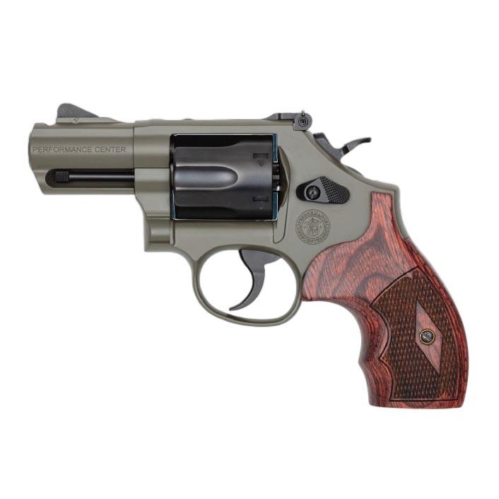 Smith & Wesson Model 19 Carry Comp 357 Mag 6RD Moss Cerakote