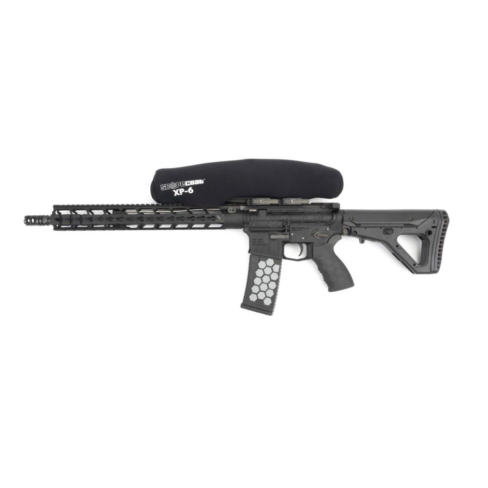 Sentry Scopecoat XP-6 Large Scope Cover 12.5X42MM Black - Image 2
