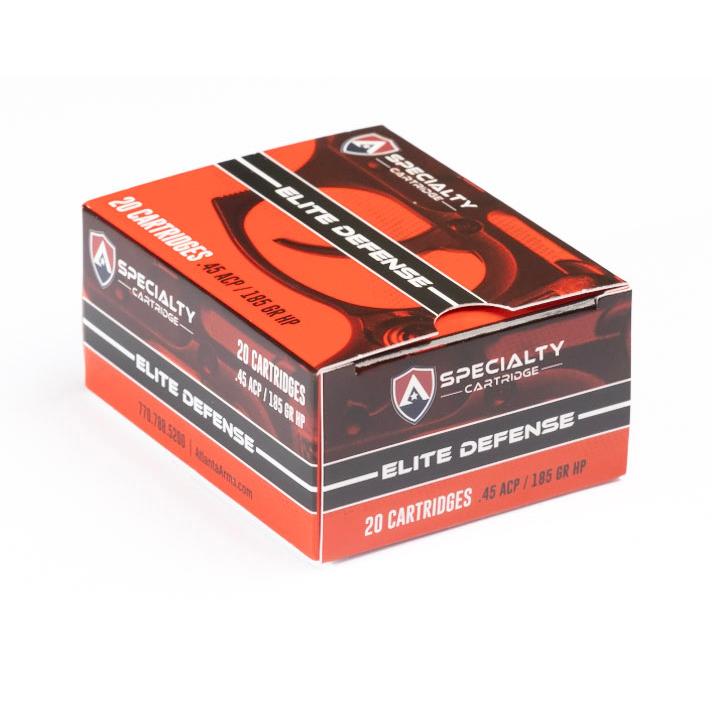 Elite Defense 45 Acp 185GR Jhp 20 Rnd