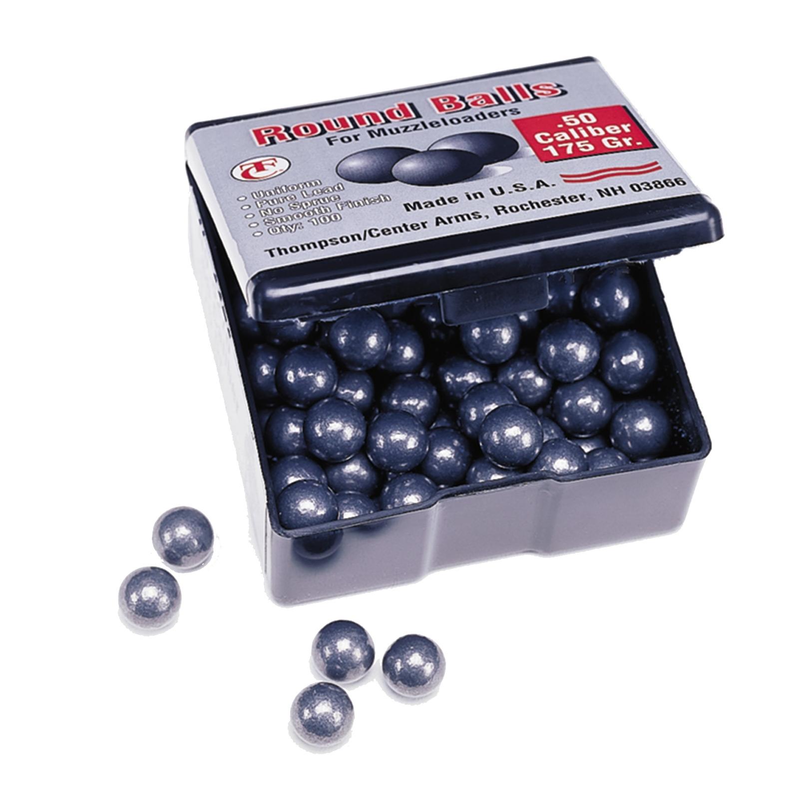 Thompson Center Round Balls .50 Caliber .490 100/PACK