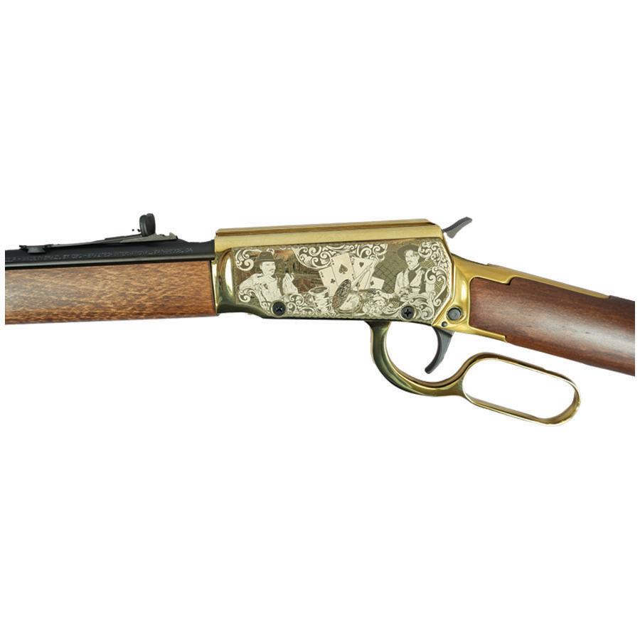 Rossi Rio Bravo 22LR 18 15-RDS Engraved Pvd Gold - Image 3