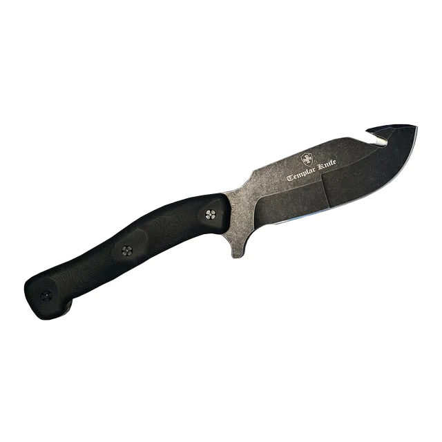 Templar Reagan Field Dressing Knife 4.6 G10 Black Handle