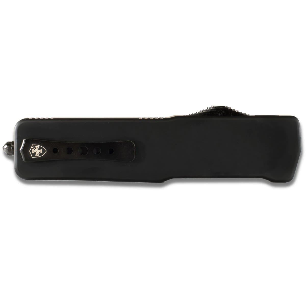 Templar Knives Large Black Rubber Drop Point D2 Steel 3.50
