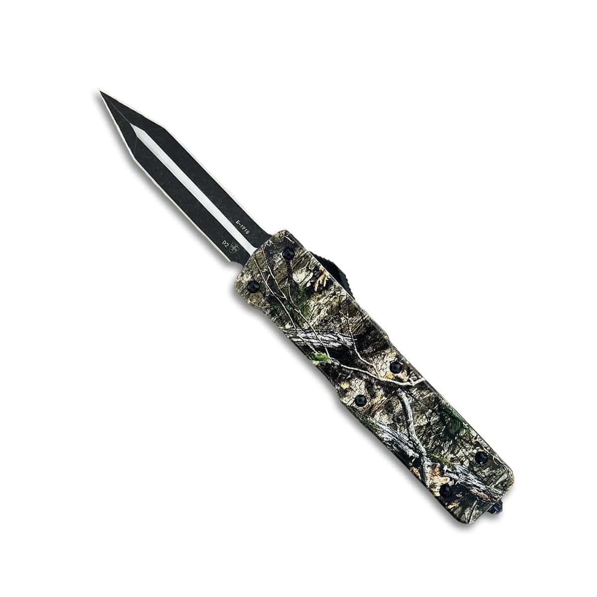 Large Zinc Mossy Oak Dna Dagger Black D2