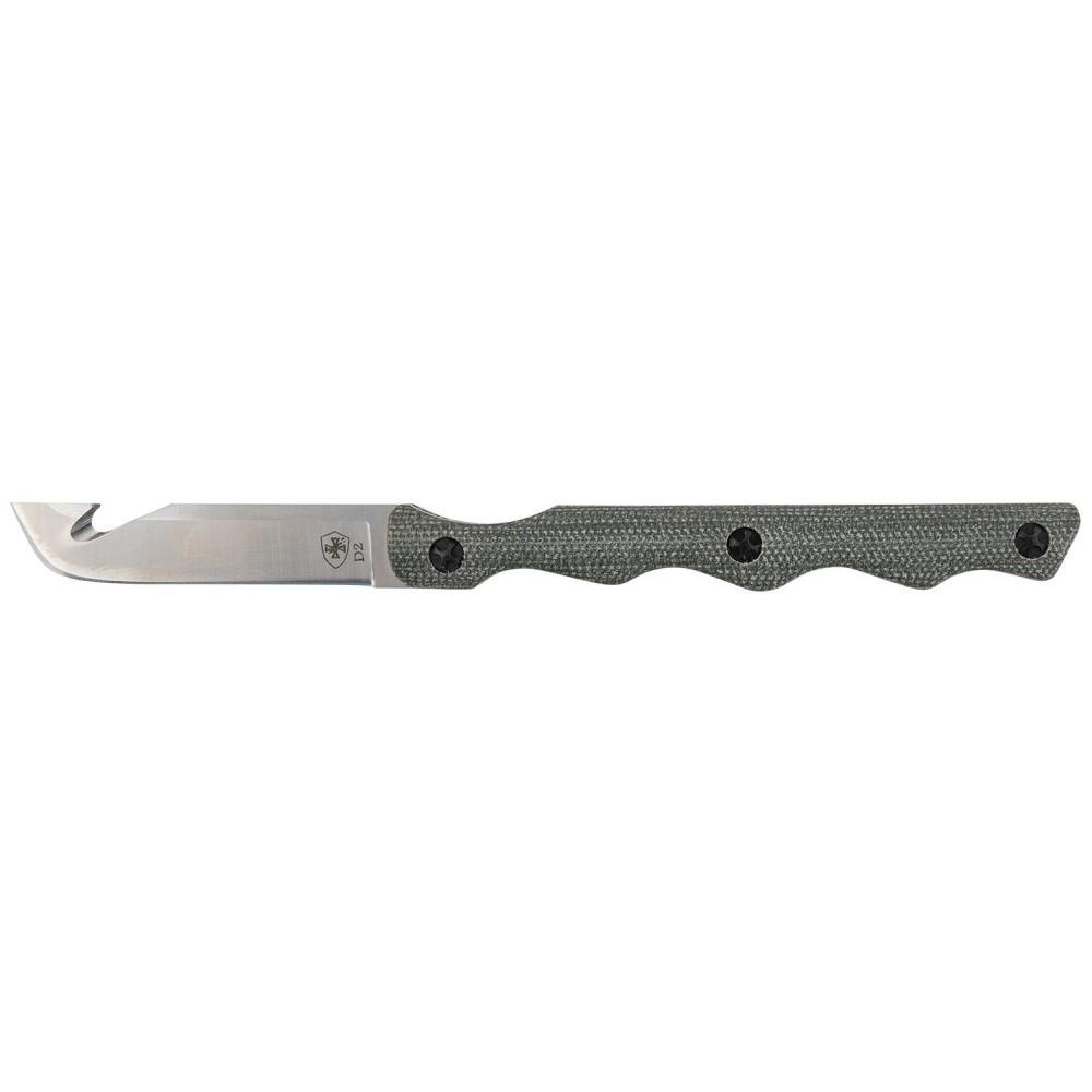 Templar Neck Knife Od Green D2 Silver Drop Point