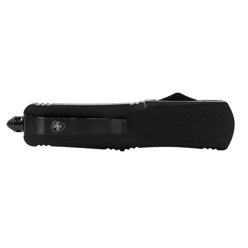 Templar Knives Small Black Rubber Dagger Serrated