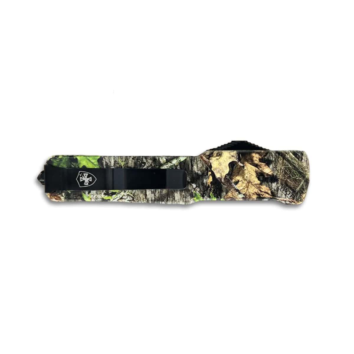 Small Zinc Mossy Oak Obsession Drop Point D2 Knife