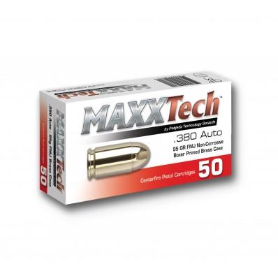 Maxxtech .380 Acp 95GR Fmj 50RD