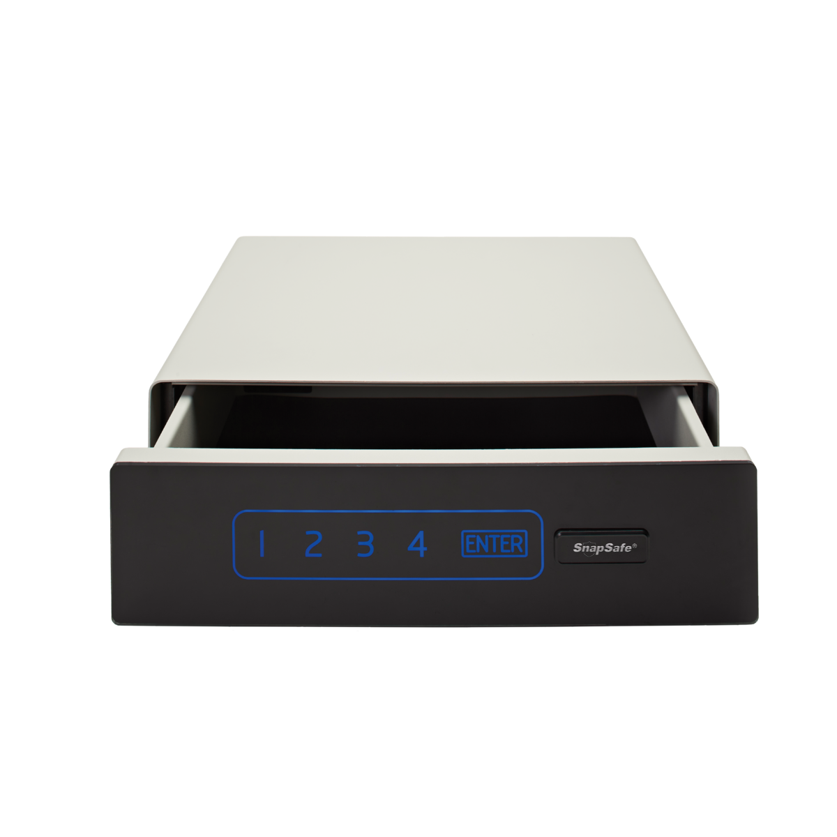 Snapsafe Glidevault Handgun Safe White 4.375 H X 12.175 L X 15.839 D