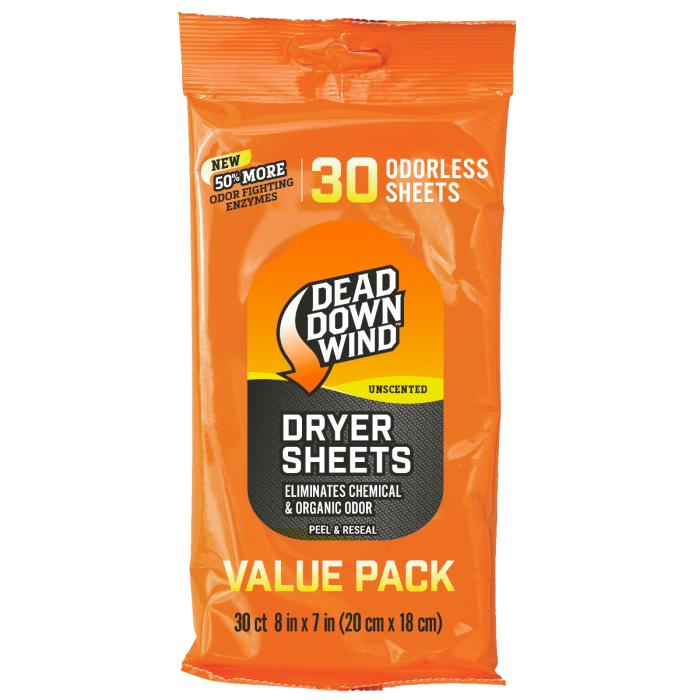 Dead Down Wind Dryer Sheets Value Pack - 30 Ct.