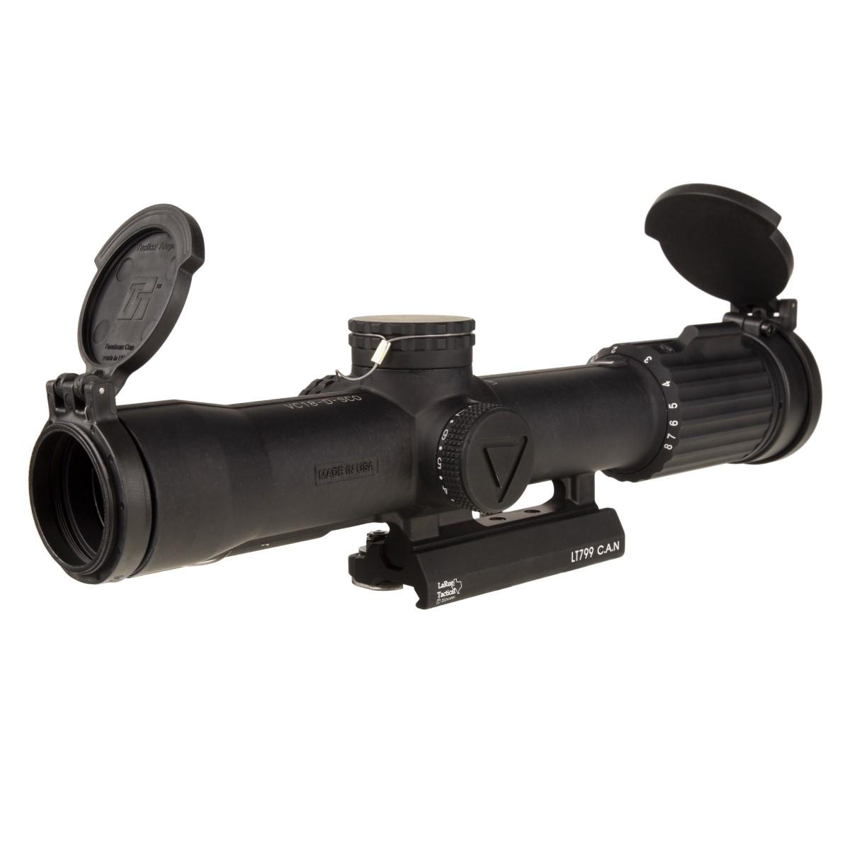 Trijicon Vcog 1-8X28 Riflescope Red Mrad Tree Flipcaps
