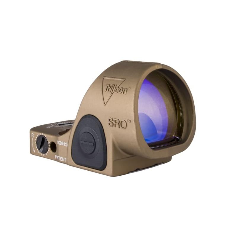 Trijicon Sro Sight Adjustable Led 2.5 Moa Green Dot Coyote Brown