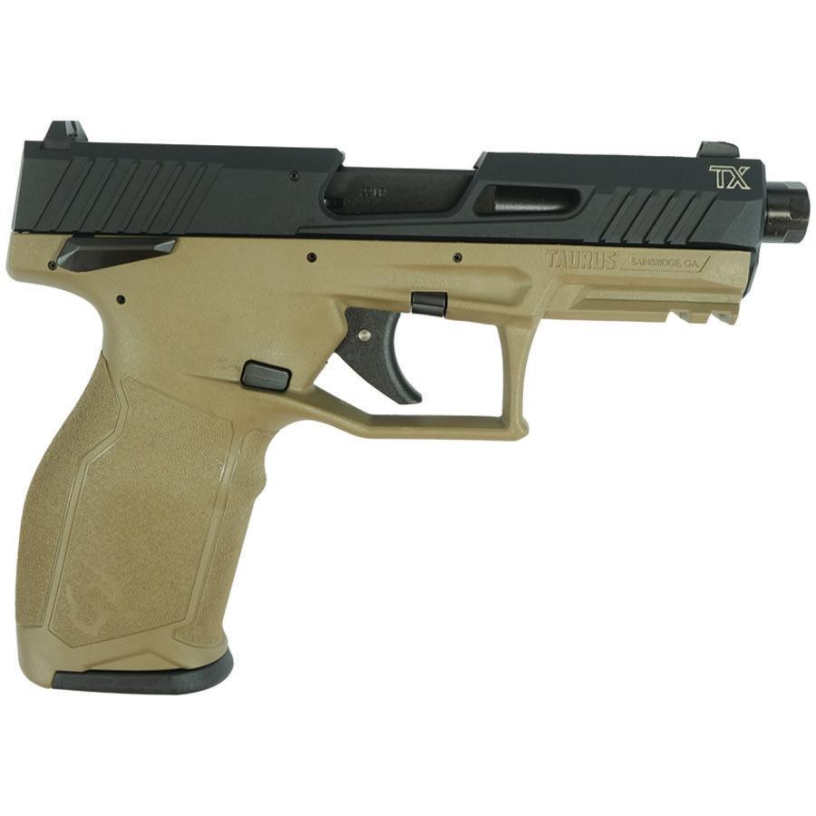 Taurus TX22 22LR 4.6 16+22 Rd. Fde/black