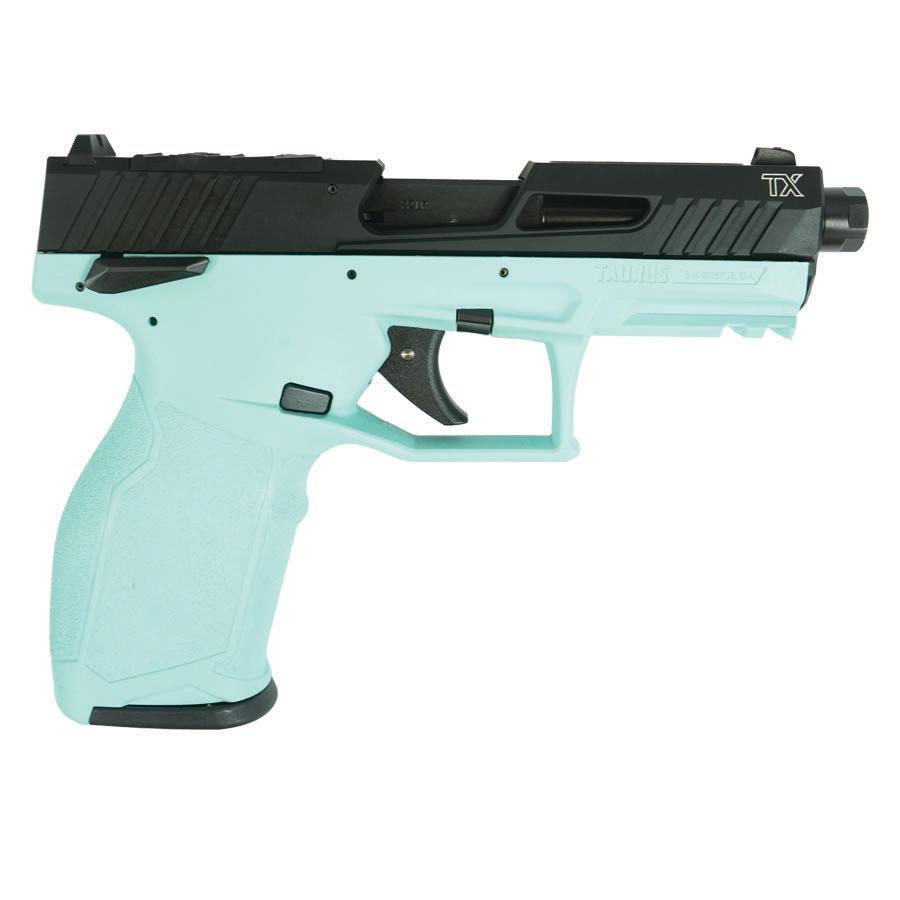 Taurus TX22 Gen 2 22LR 10+1 Cyan/black Optics Ready