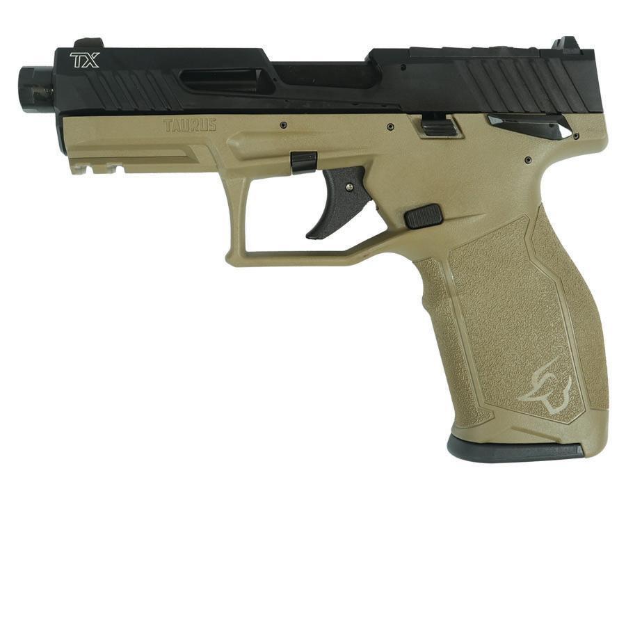 Taurus TX22 Gen 2 22LR 16+1 Fde/black With Threaded Barrel - Image 2