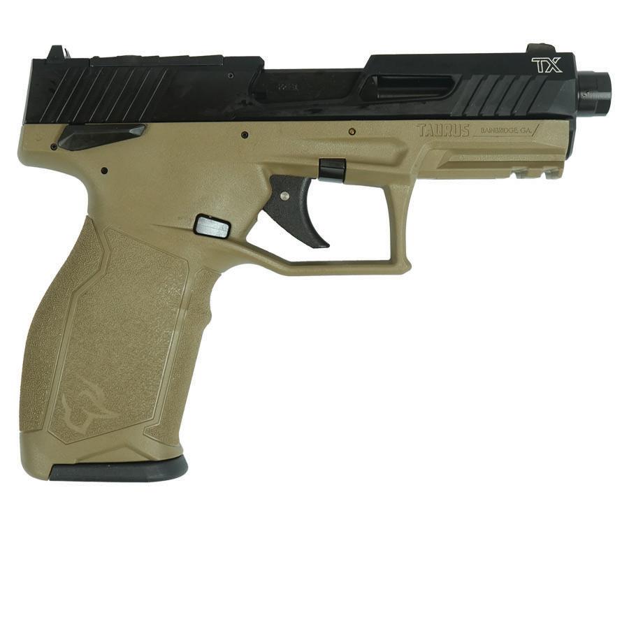 Taurus TX22 Gen 2 22LR 16+1 Fde/black With Threaded Barrel