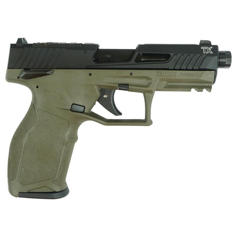 Taurus TX22G2 22LR 10+1 Odg/black Optics Ready
