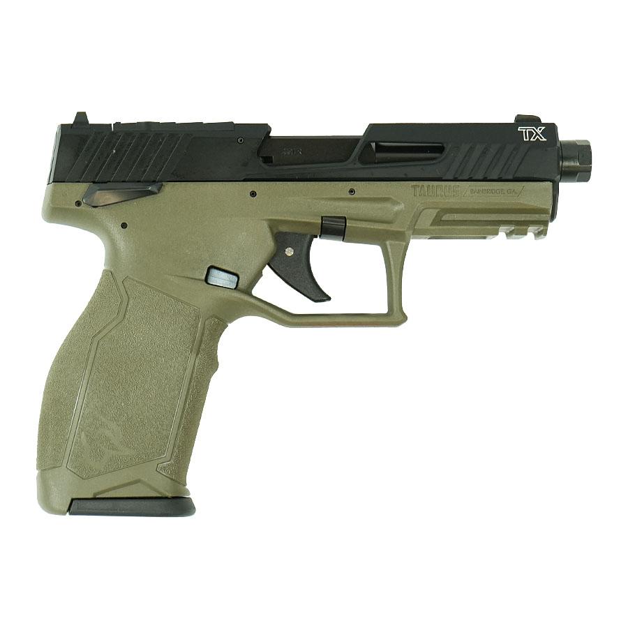 Taurus TX22 22LR 16+1 Odg Black Threaded Barrel
