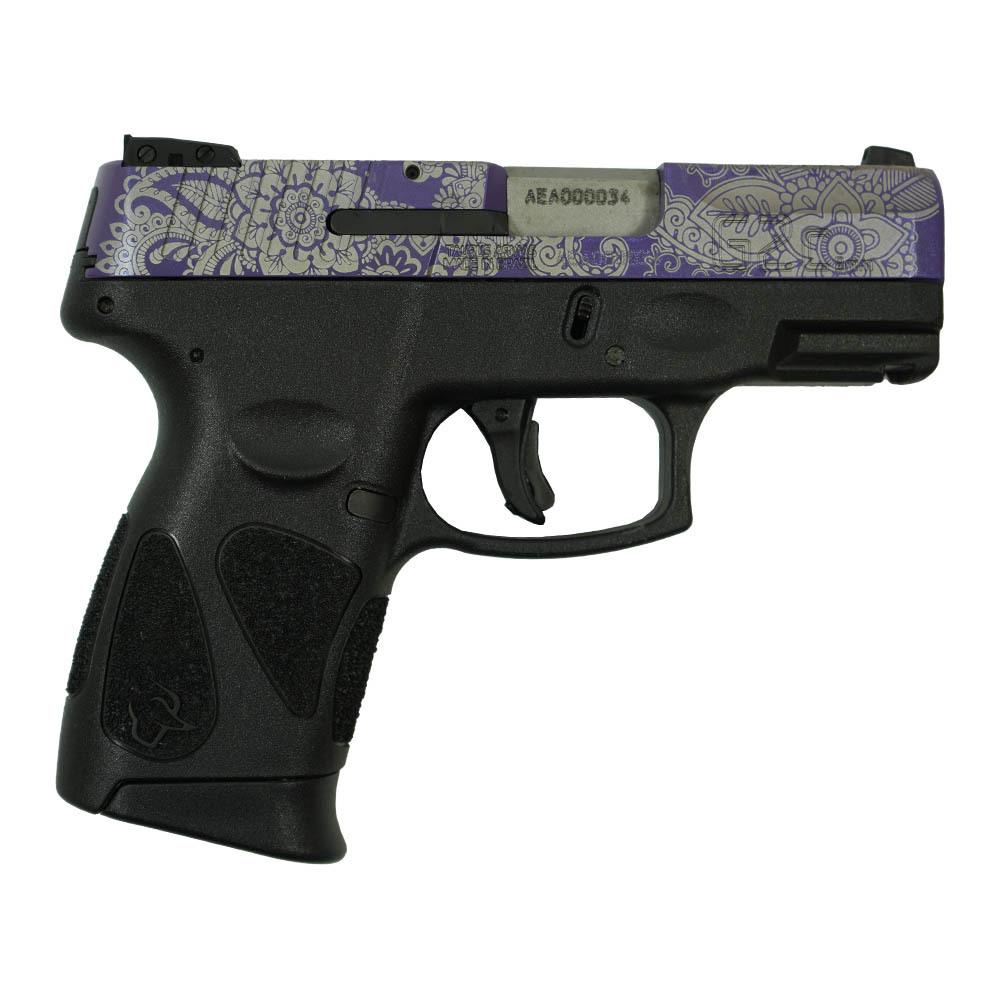 Taurus G2C 9MM 12+1 Custom Purple Paisley