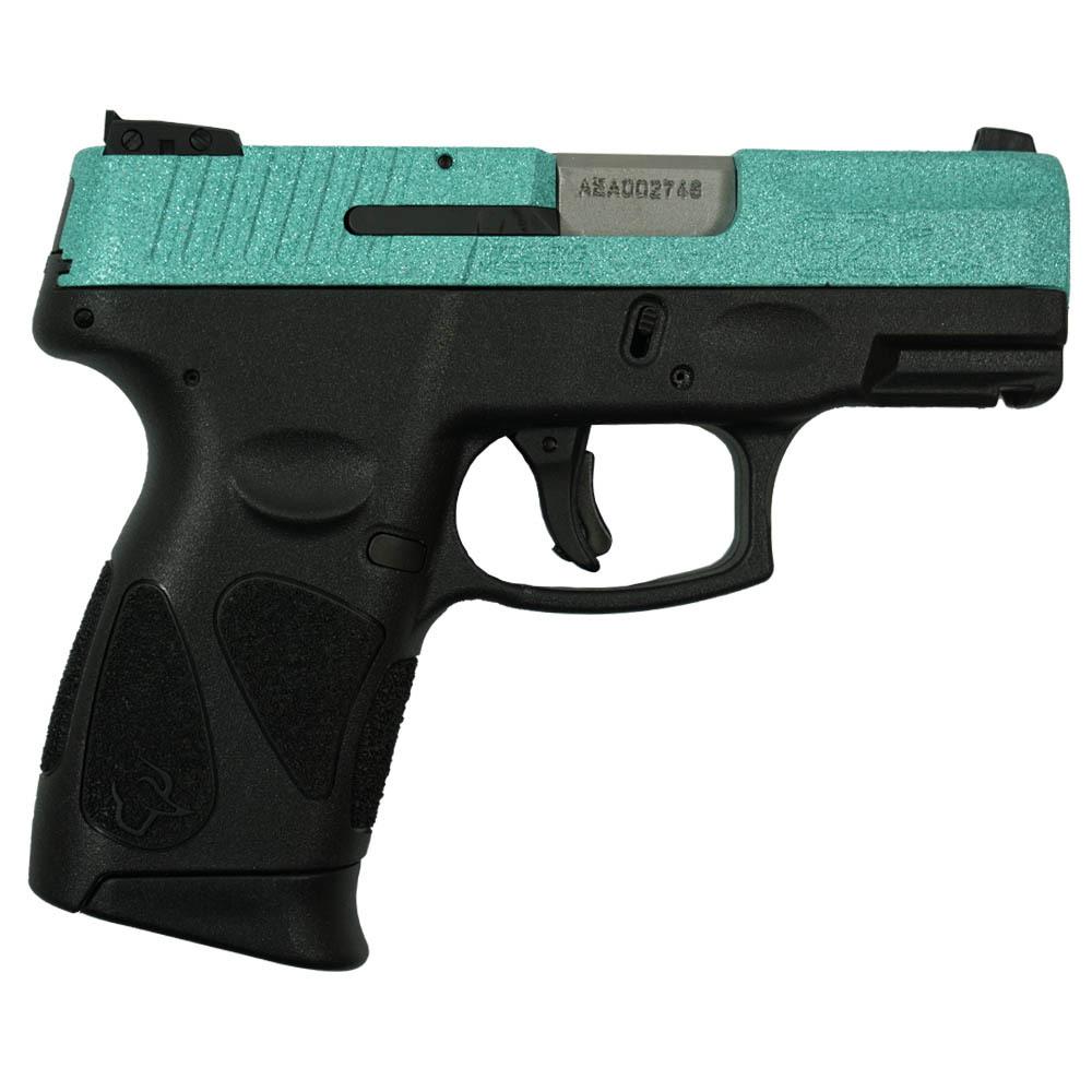 Taurus G2C 9MM 12+1 Custom Robins Egg Blue Glitter