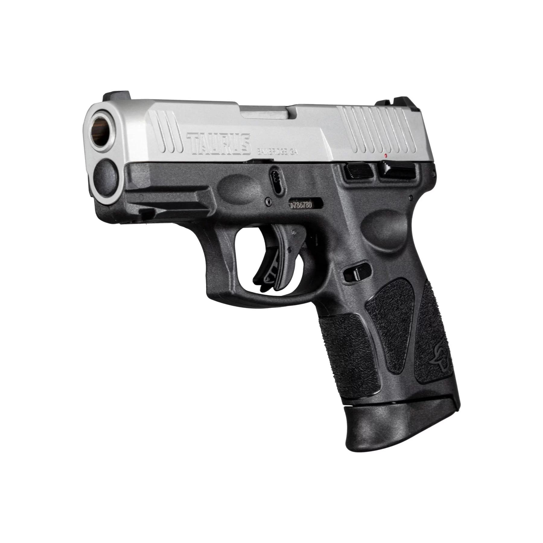 Taurus G3C 9MM 12+1 Black/stainless 3.26 Compact Pistol