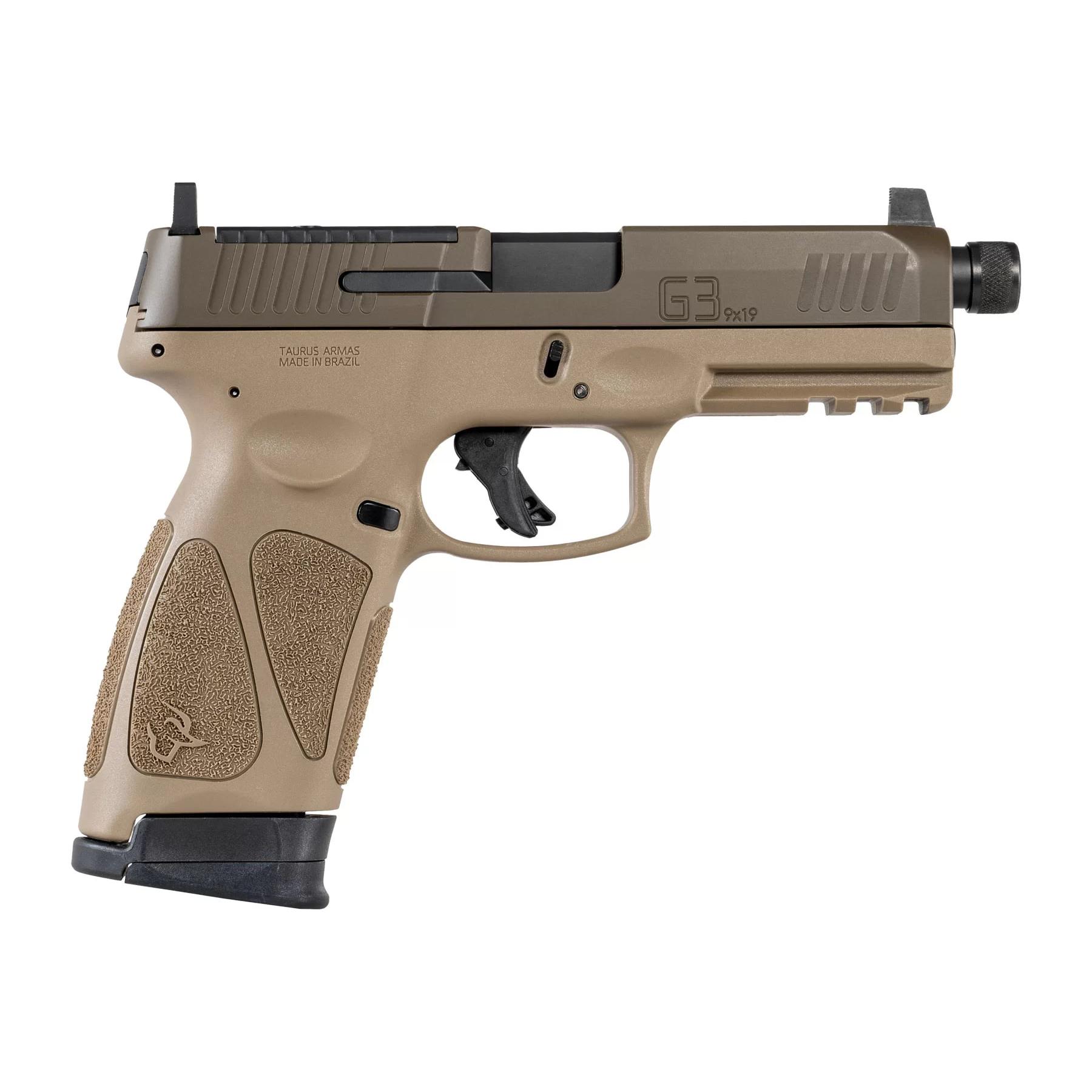 Taurus G3 Tactical 9MM 17+1 Optics Ready