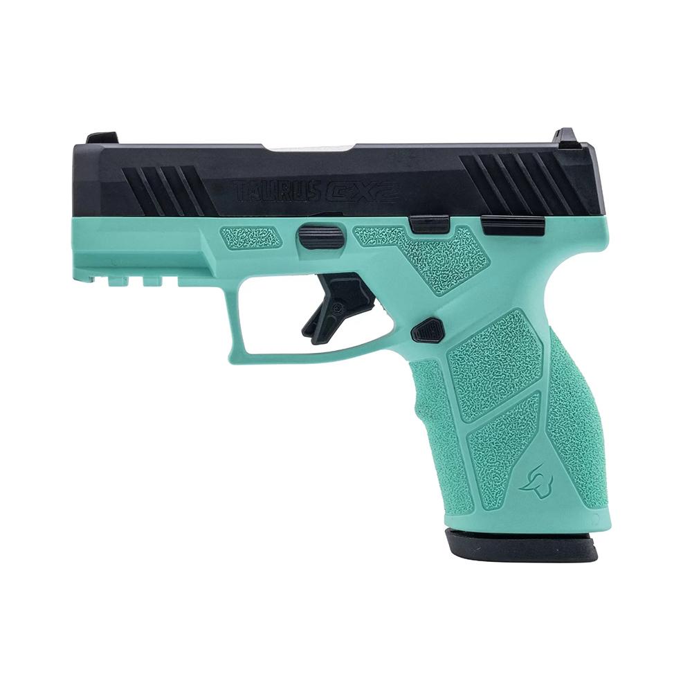 Taurus GX2 9MM 13+1 Cyan Frame/black Slide