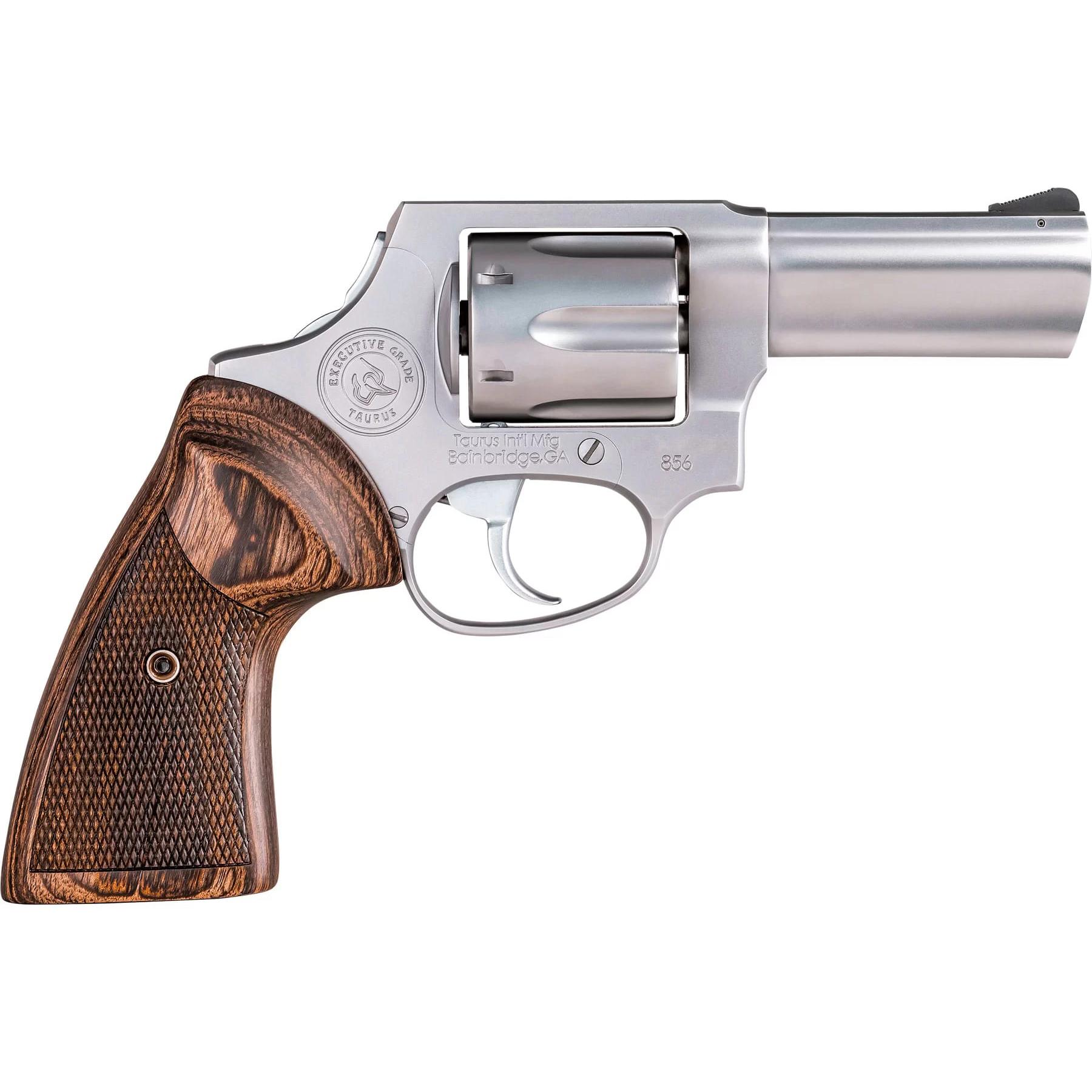 Taurus Executive Grade 856 38SPC 3 6RD Revolver Stainless Walnut